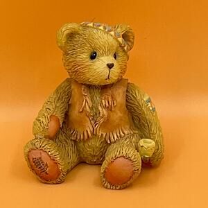 Cherished Teddies Bucky 1993 How I Love Being Friends With You Hamilton Gifts